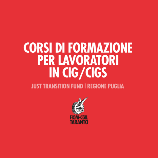 Corsi di formazione per lavoratori in cig e cigs